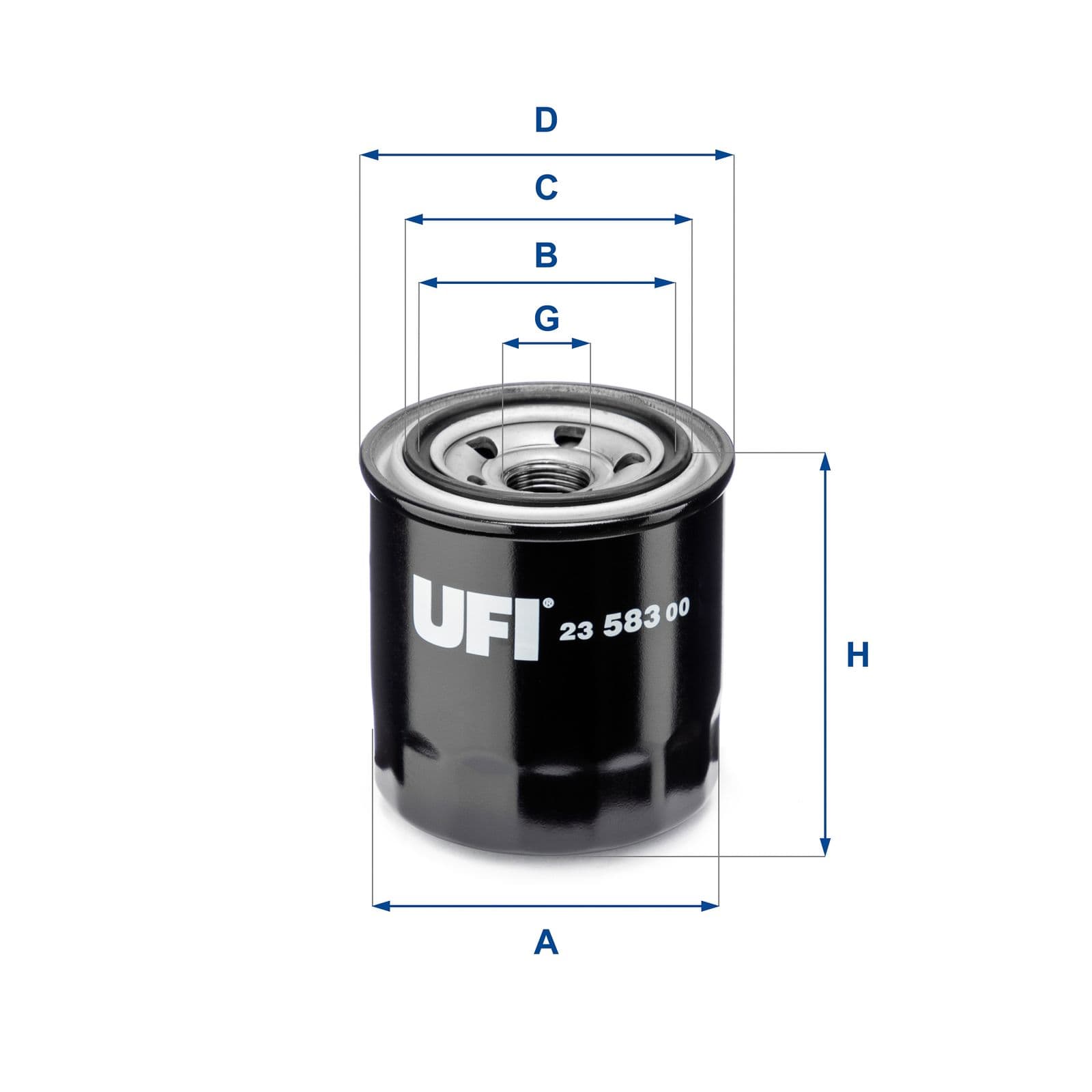 Filtru ulei UFI 23.583.00