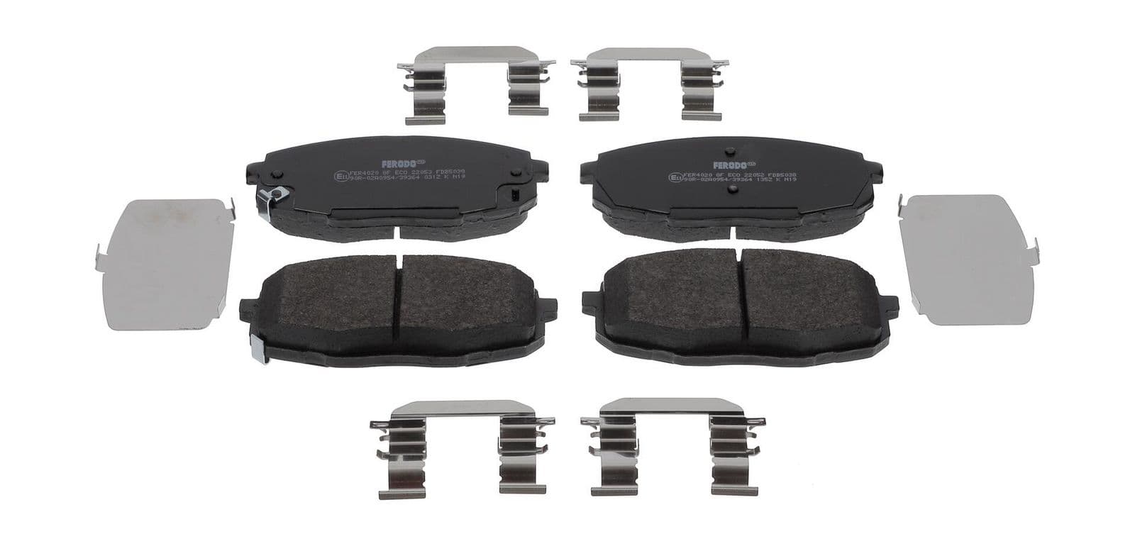 set placute frana,frana disc FERODO PREMIER FDB5038