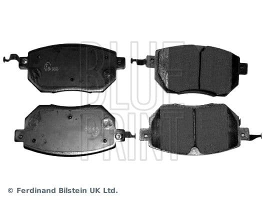 set placute frana,frana disc BLUE PRINT ADN142136