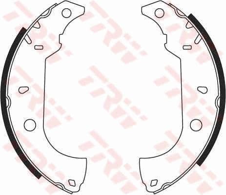 Set saboti frana TRW GS8614
