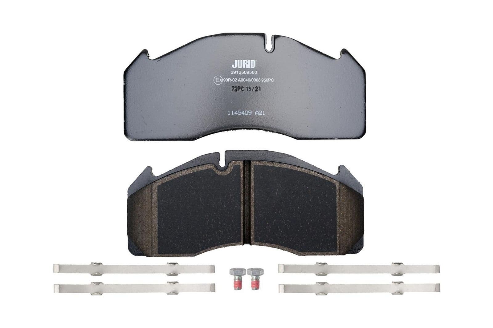set placute frana,frana disc JURID 2912509560
