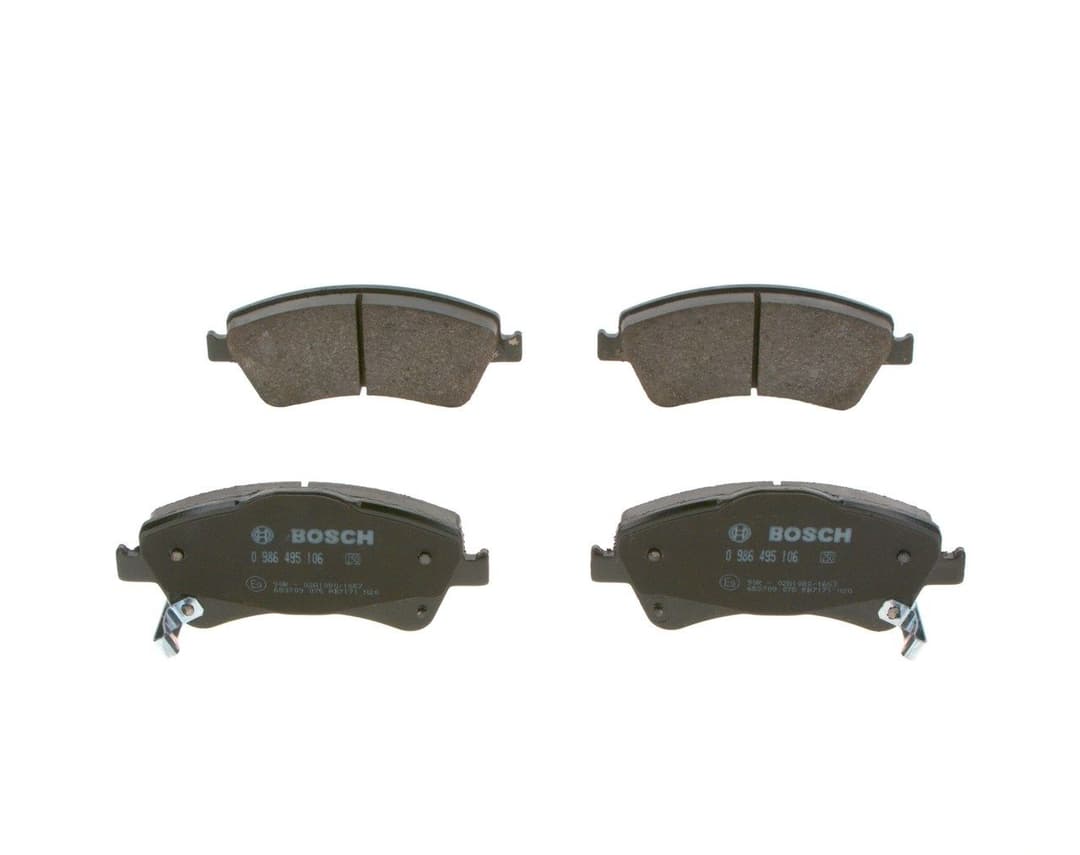 set placute frana,frana disc BOSCH 0 986 495 106