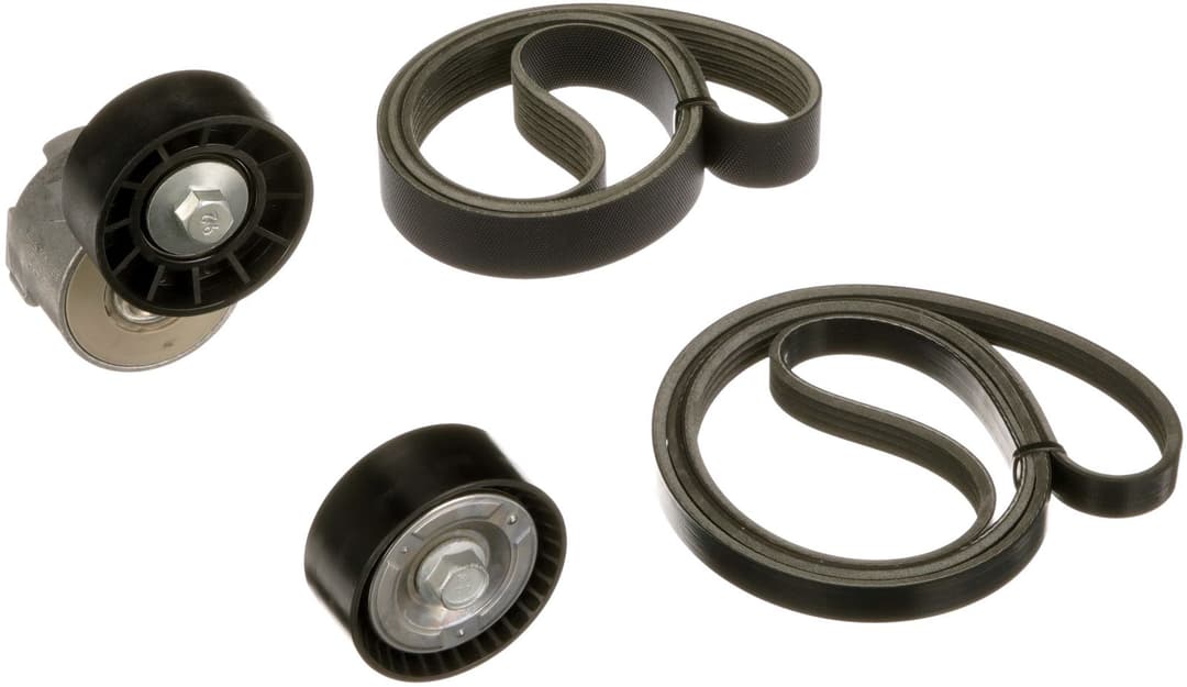 Set curea transmisie cu caneluri GATES Micro-V® K047PK1078