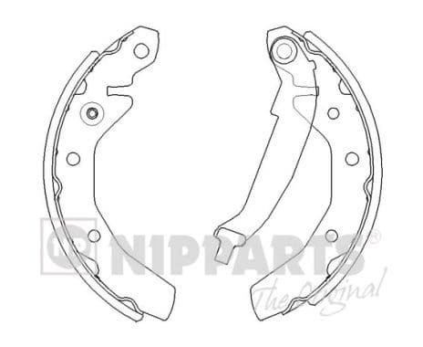 Set saboti frana NIPPARTS J3500905