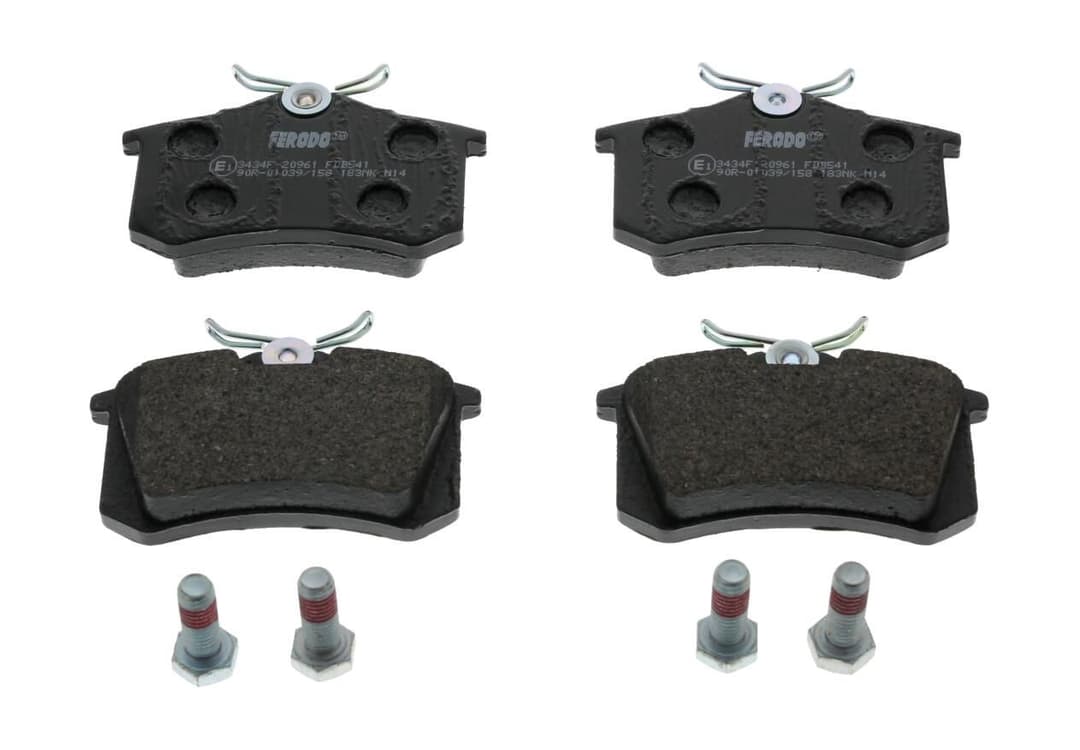 set placute frana,frana disc FERODO PREMIER ECO FRICTION FDB541