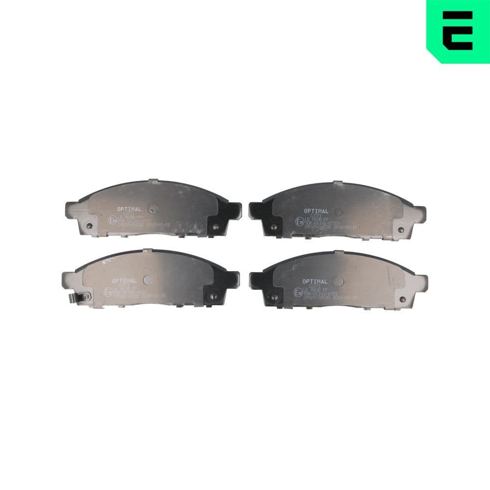 set placute frana,frana disc OPTIMAL BP-12371