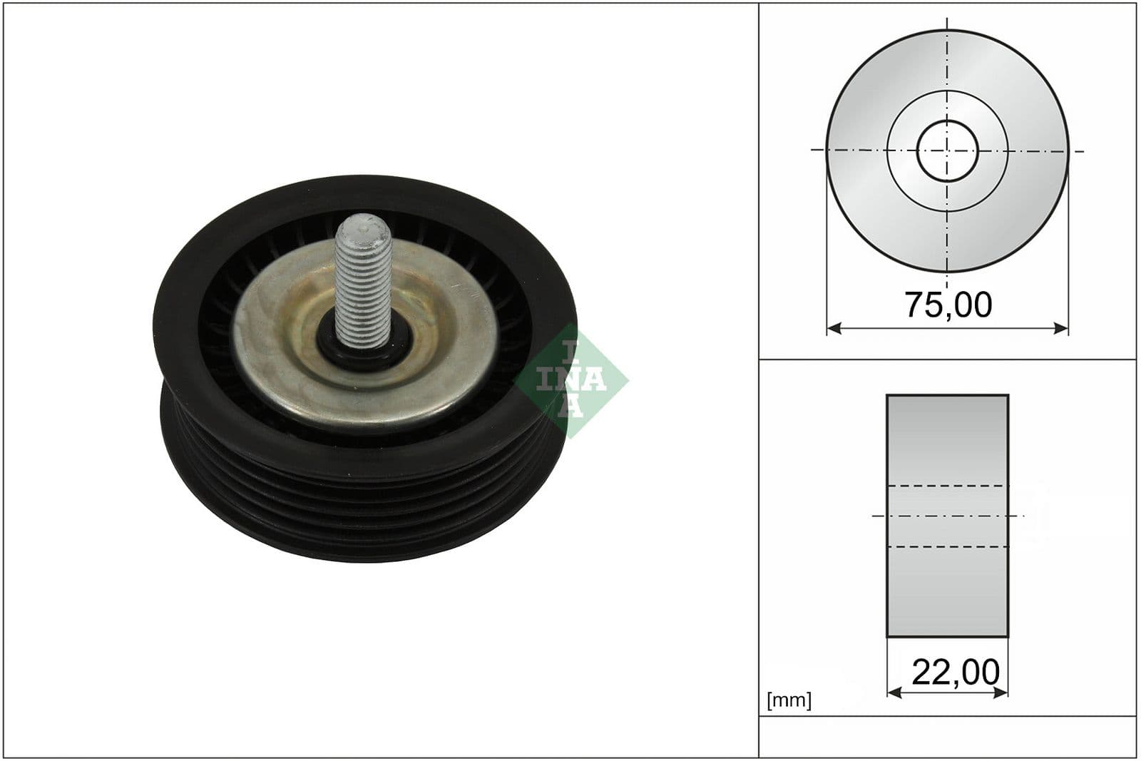Rola ghidare/conducere, curea transmisie Schaeffler INA 532 1197 10