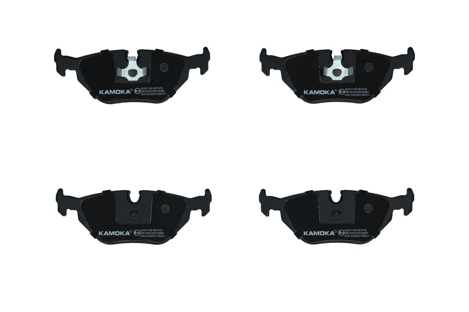 set placute frana,frana disc KAMOKA JQ1011700