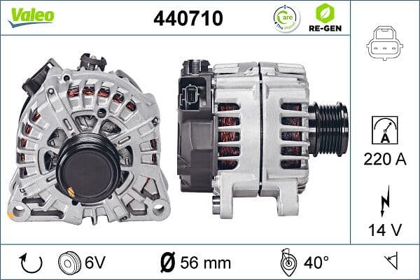 Generator / Alternator VALEO 440710