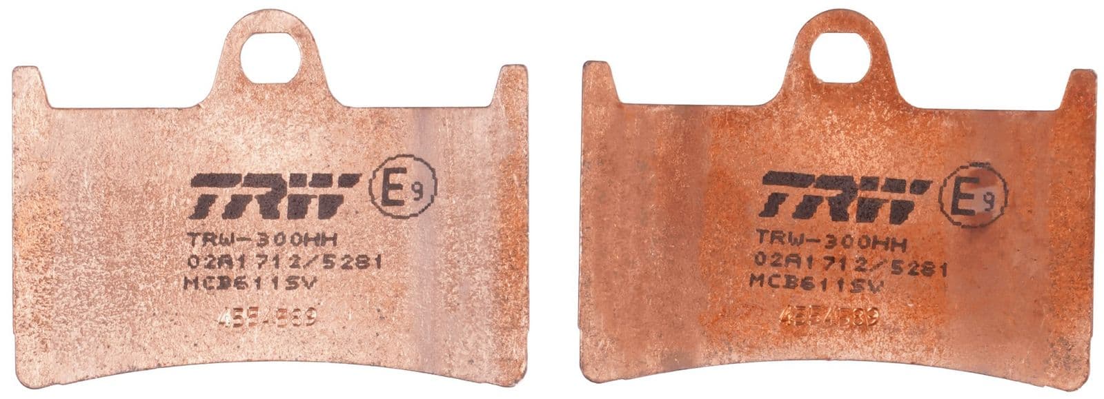 set placute frana,frana disc TRW MCB611SV