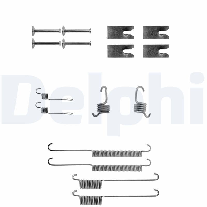 Set accesorii, sabot de frana DELPHI LY1140