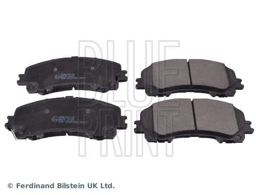 set placute frana,frana disc BLUE PRINT ADN142178