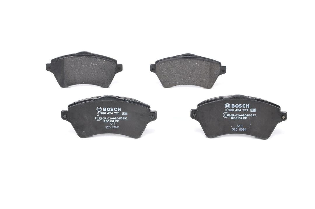 set placute frana,frana disc BOSCH 0 986 424 721