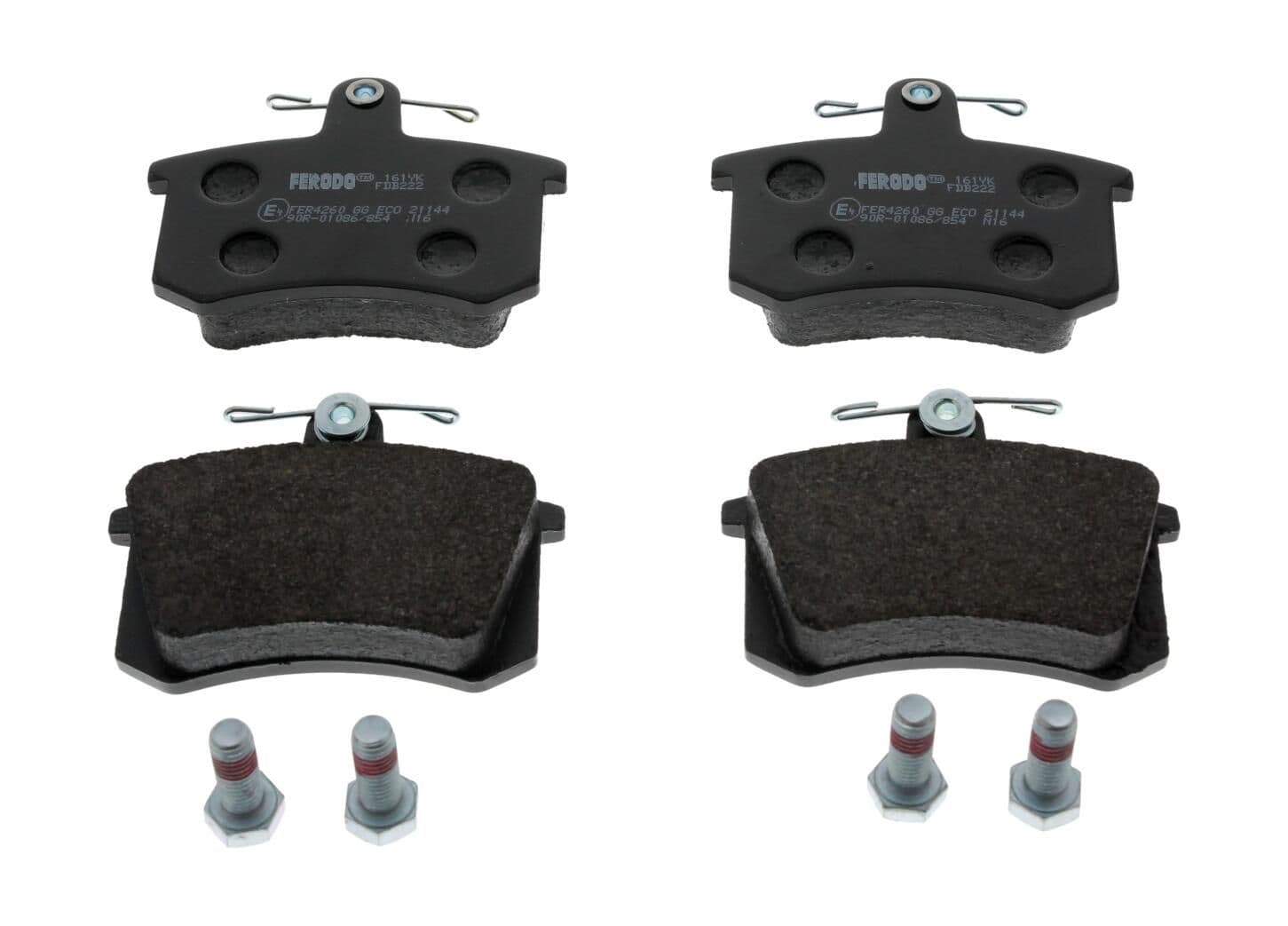 set placute frana,frana disc FERODO FDB222