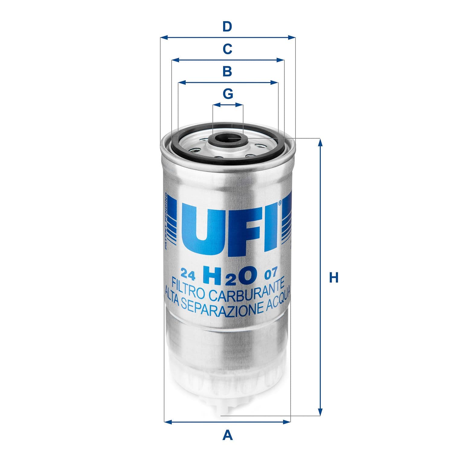 filtru combustibil UFI 24.H2O.07