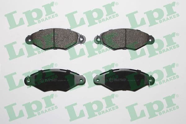 set placute frana,frana disc LPR 05P661