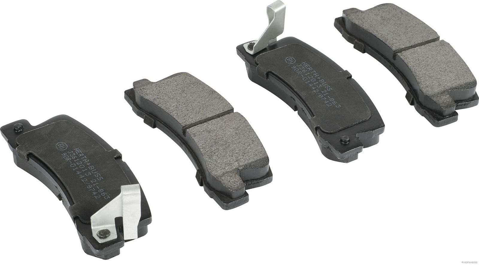 set placute frana,frana disc HERTH+BUSS JAKOPARTS J3612013