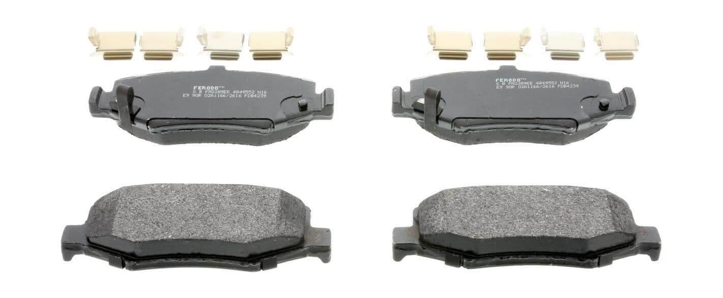 set placute frana,frana disc FERODO FDB4239