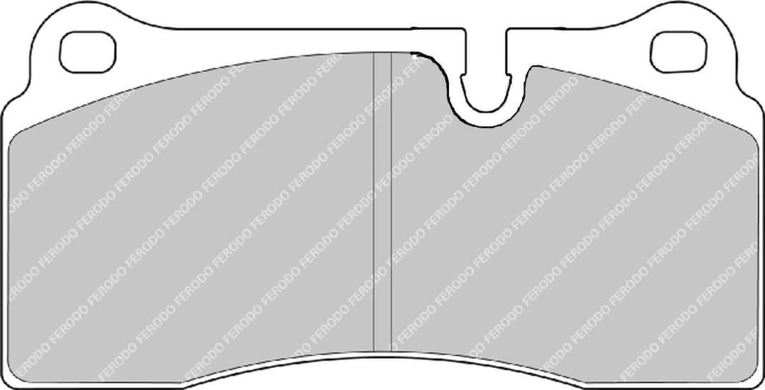 set placute frana,frana disc FERODO FDS1281