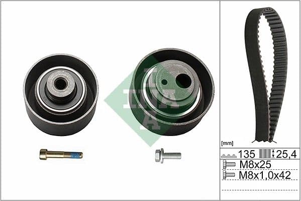 Set curea de distributie Schaeffler INA 530 0055 10