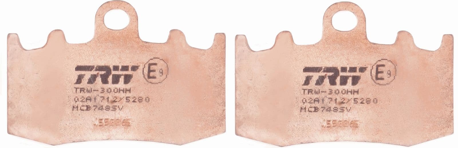 set placute frana,frana disc TRW Sinter Street MCB748SV