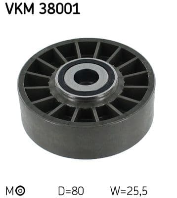 Intinzator curea, curea distributie SKF VKM 38001