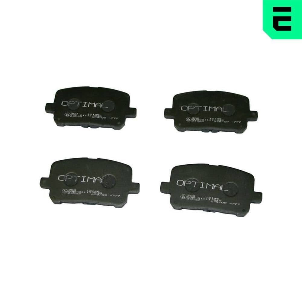 set placute frana,frana disc OPTIMAL BP-12146