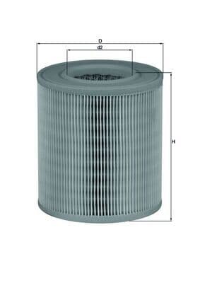 Filtru aer MAHLE LX 1253