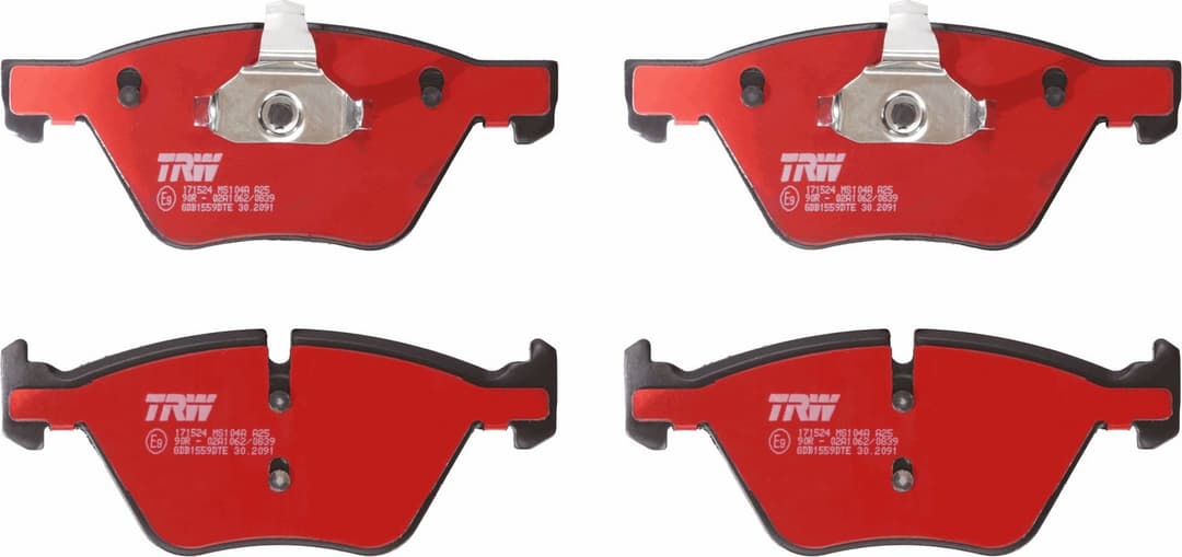 set placute frana,frana disc TRW GDB1559DTE