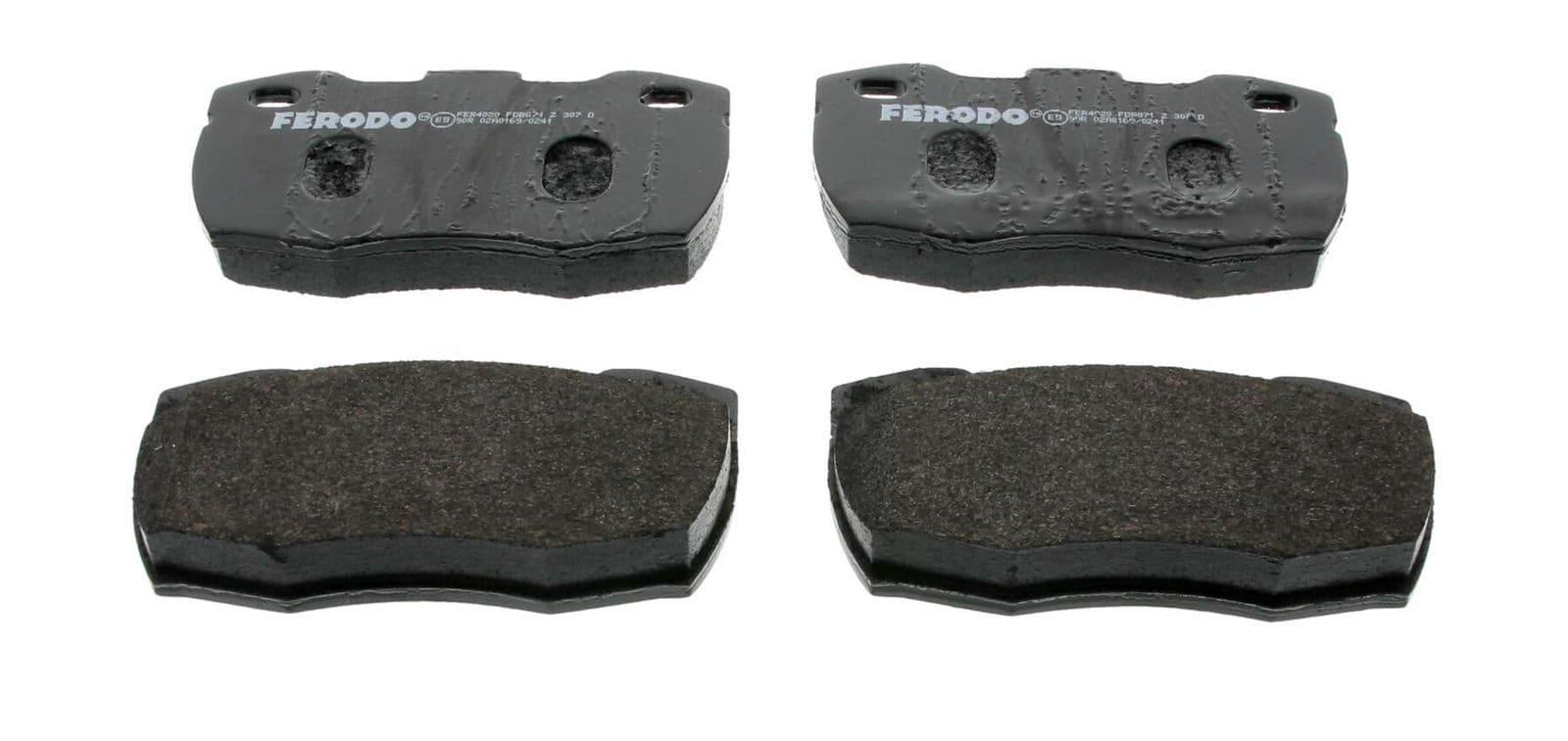set placute frana,frana disc FERODO PREMIER ECO FRICTION FDB871