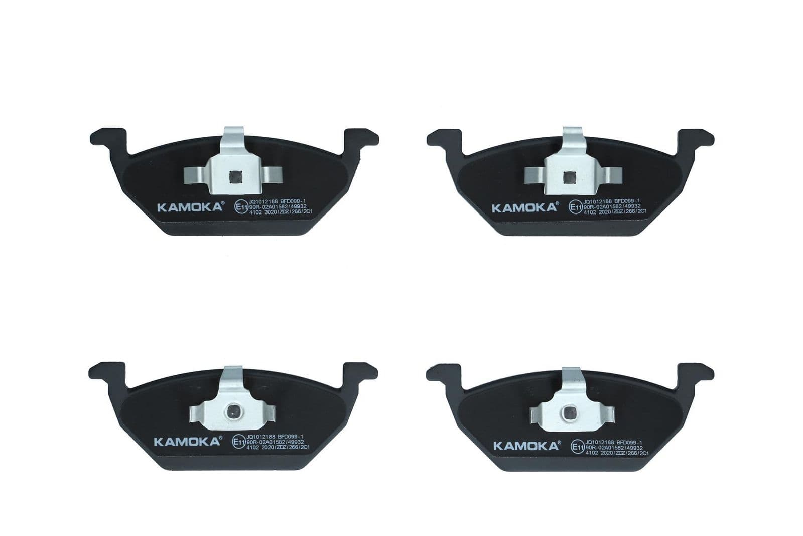 set placute frana,frana disc KAMOKA JQ1012188