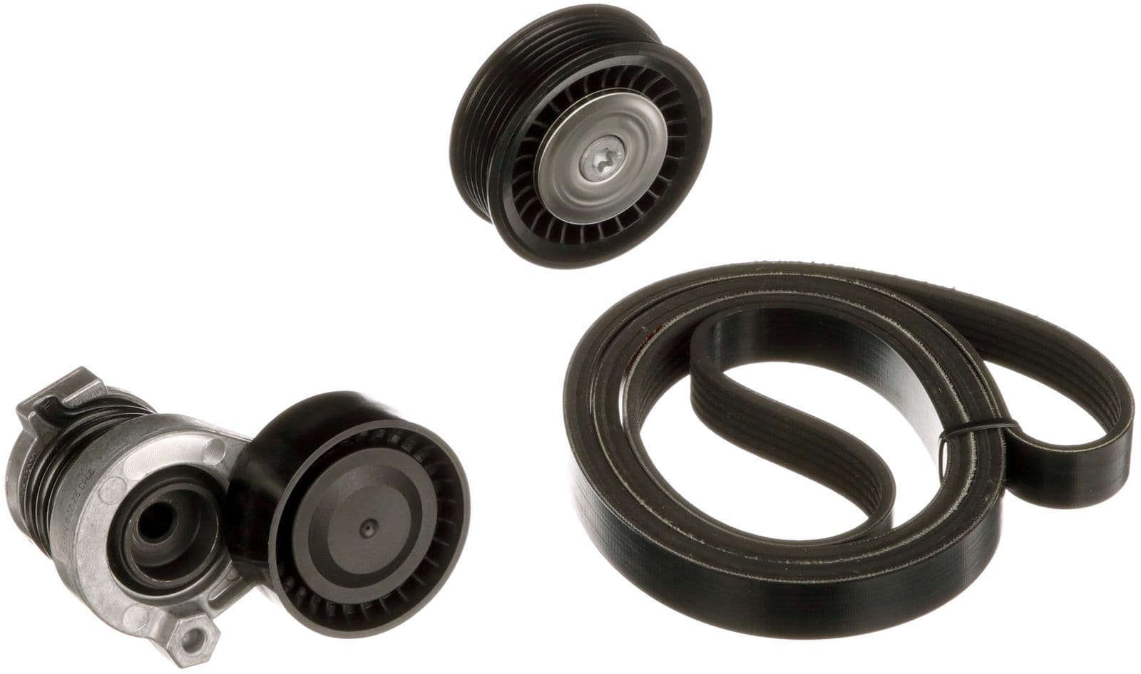 Set curea transmisie cu caneluri GATES Micro-V® K076PK1163