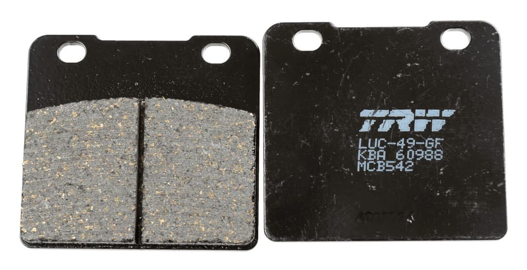 set placute frana,frana disc TRW MCB542