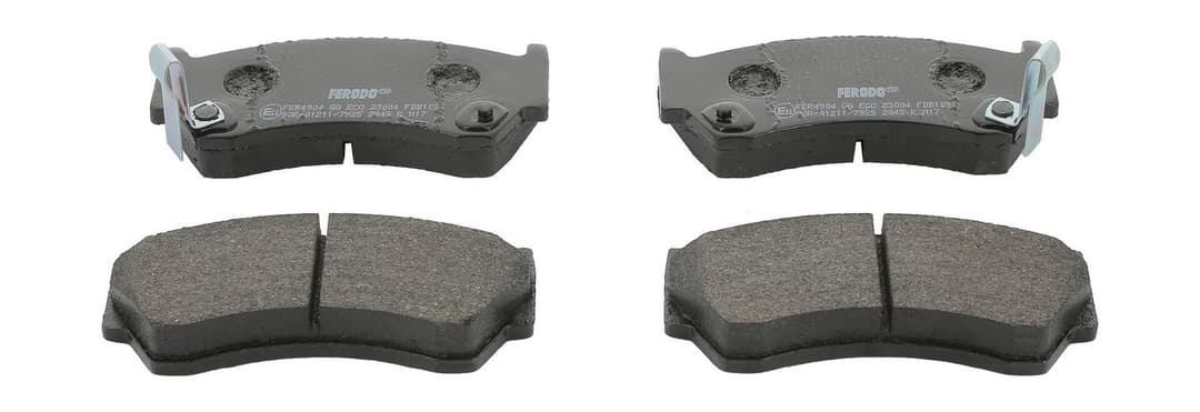 set placute frana,frana disc FERODO PREMIER ECO FRICTION FDB1091