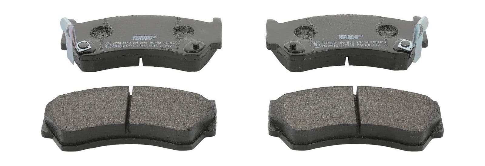 set placute frana,frana disc FERODO PREMIER ECO FRICTION FDB1091