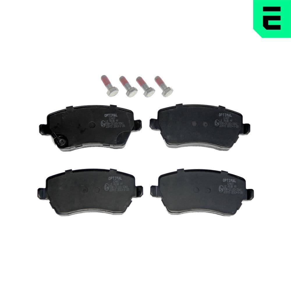 set placute frana,frana disc OPTIMAL BP-12487