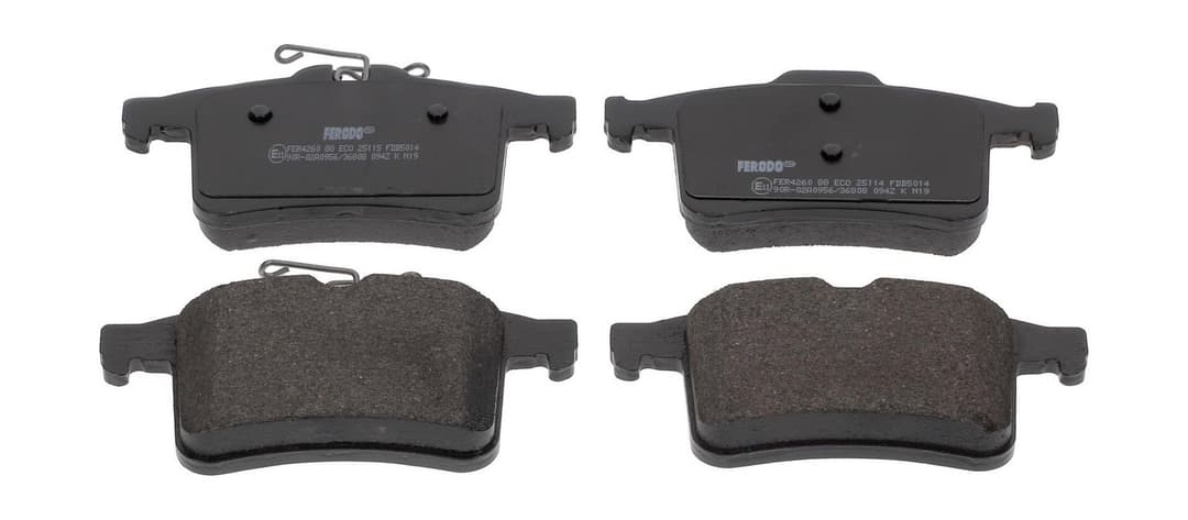 set placute frana,frana disc FERODO PREMIER ECO FRICTION FDB5014