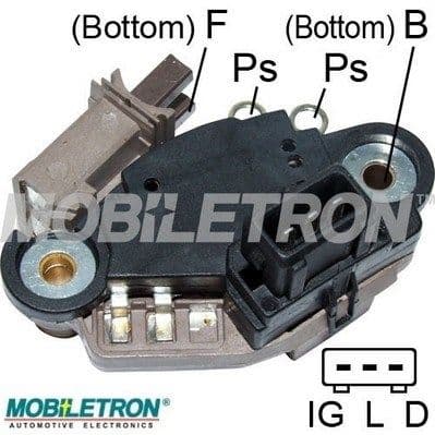 Regulator, alternator MOBILETRON VR-PR3617H