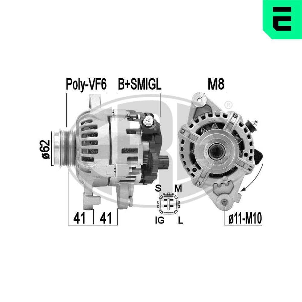 Generator / Alternator ERA 210896A