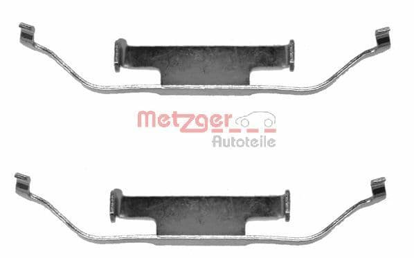 Set accesorii, placute frana METZGER 109-1097