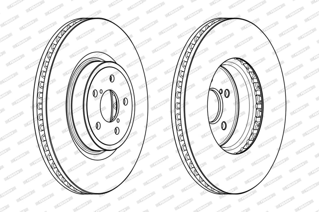 Disc frana FERODO PREMIER DDF1841C-1