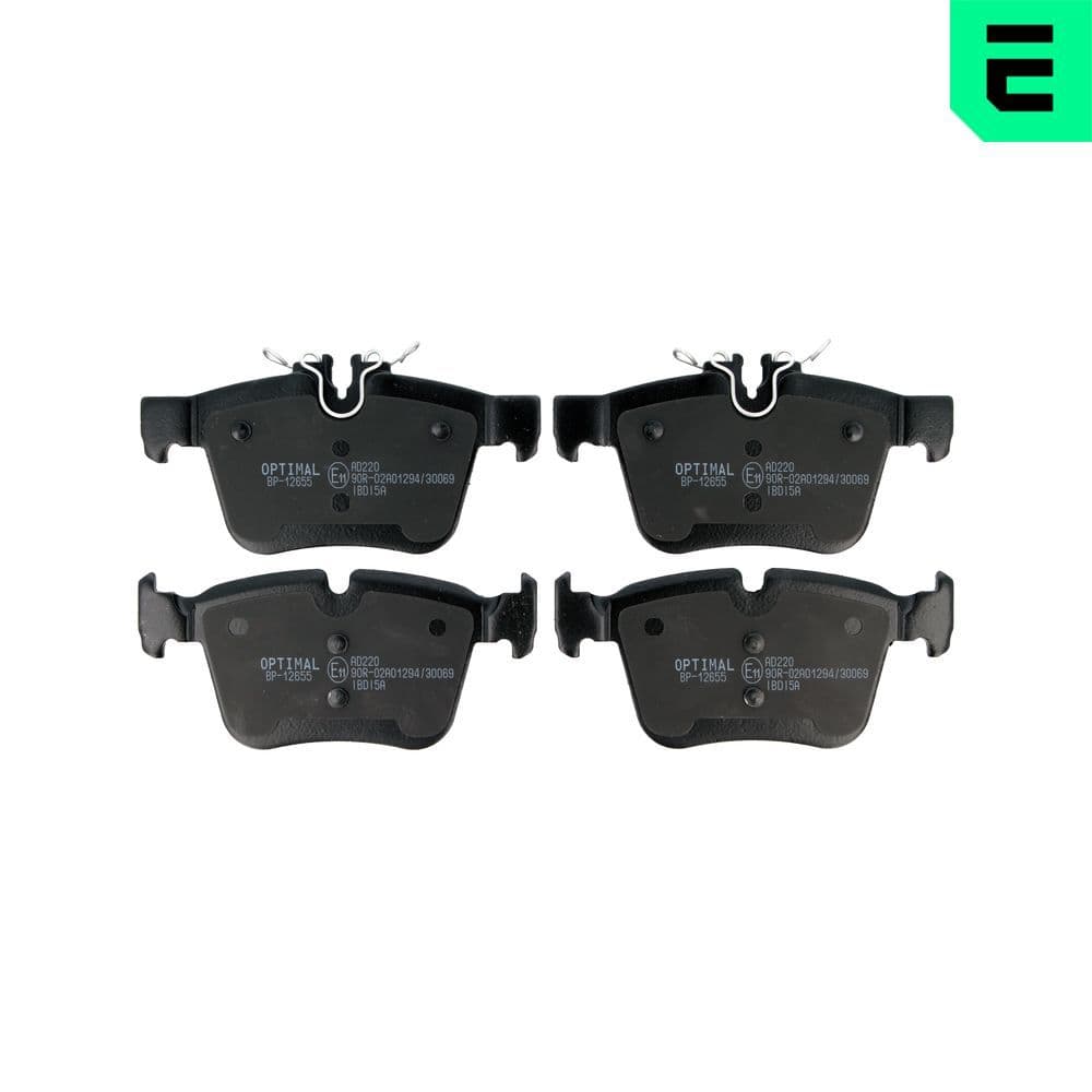 set placute frana,frana disc OPTIMAL BP-12655