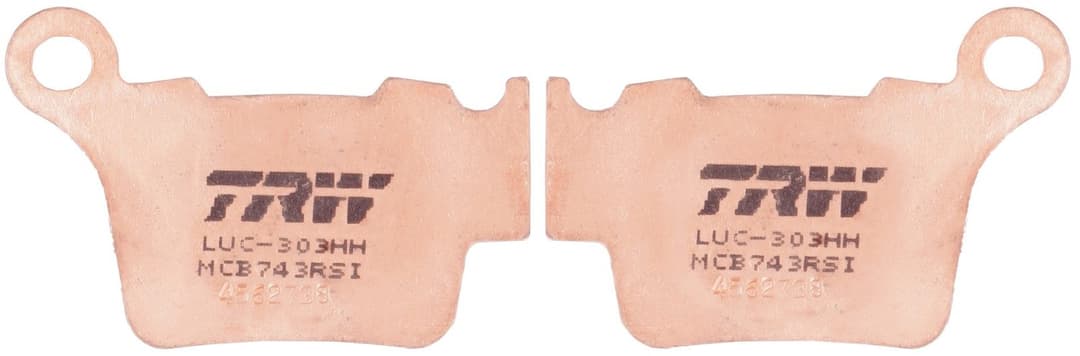 set placute frana,frana disc TRW MCB743RSI