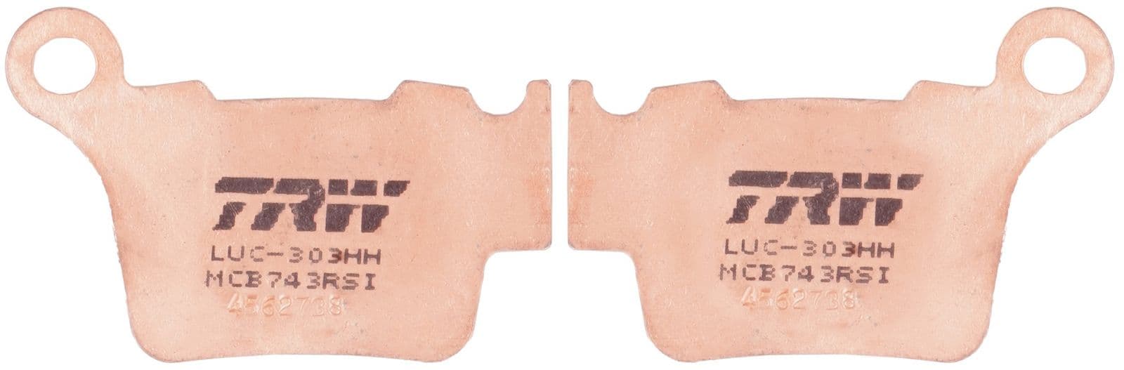 set placute frana,frana disc TRW MCB743RSI