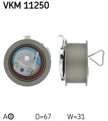 rola intinzator,curea distributie SKF VKM 11250