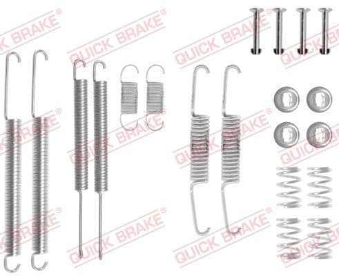 Set accesorii, sabot de frana QUICK BRAKE 105-0598