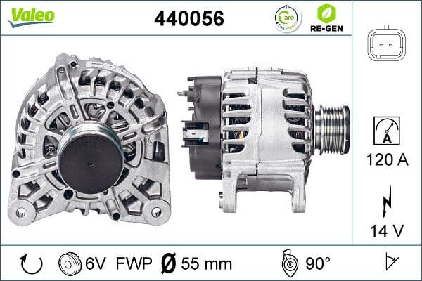 Generator / Alternator VALEO 440056