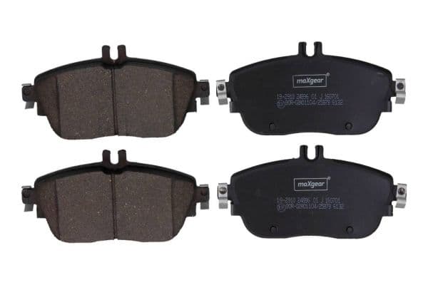 set placute frana,frana disc MAXGEAR 19-2910