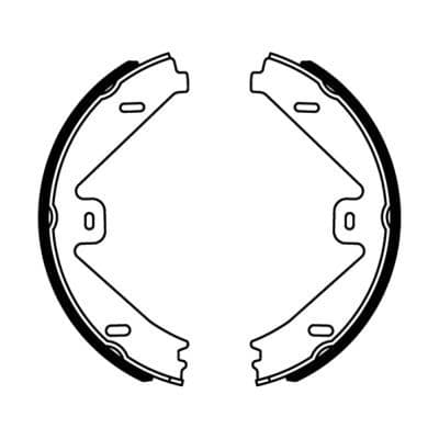 Set saboti frana, frana de mana ABE CRM014ABE