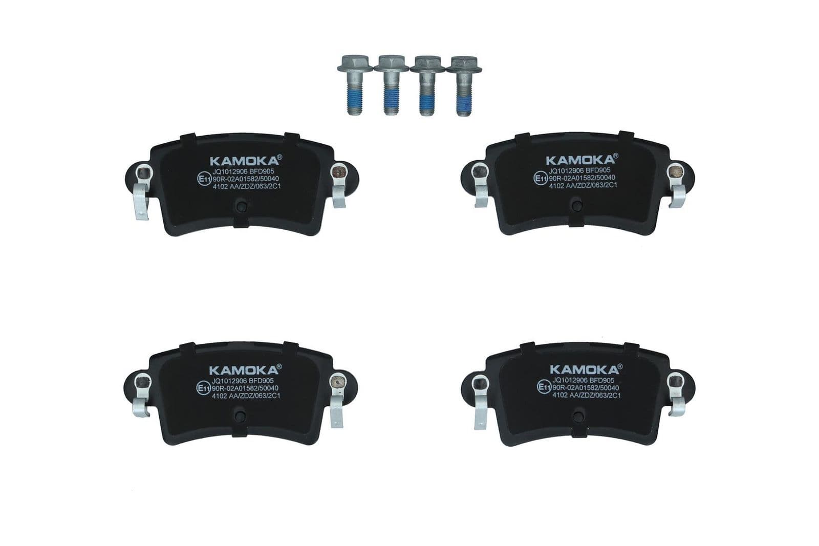 set placute frana,frana disc KAMOKA JQ1012906